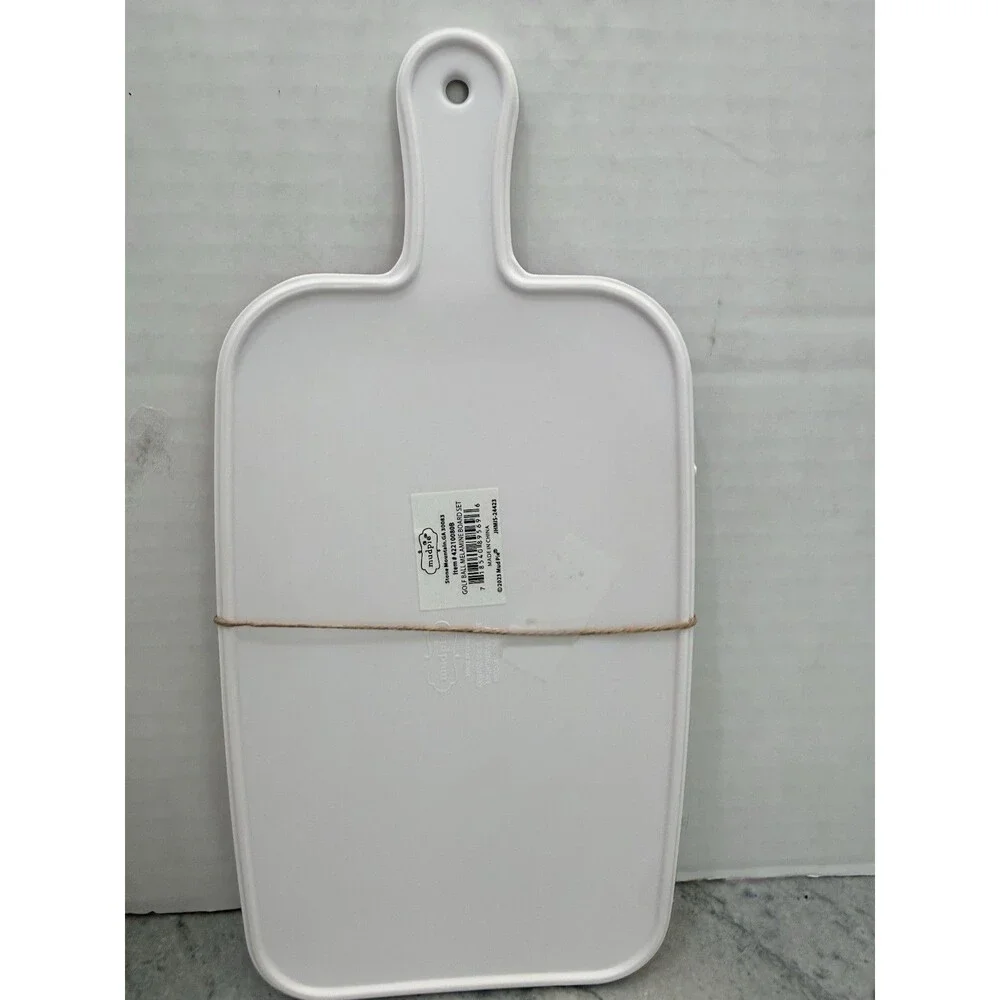 Mud Pie Golf Tee Melamine Cutting Board Napkins Spreader Set Gift